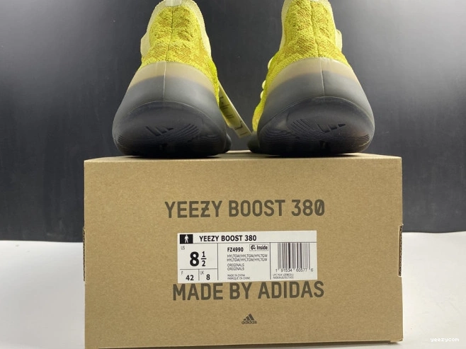380 GLOW YEEZY HYLTE FZ4990 BOOST ADIDAS 1011